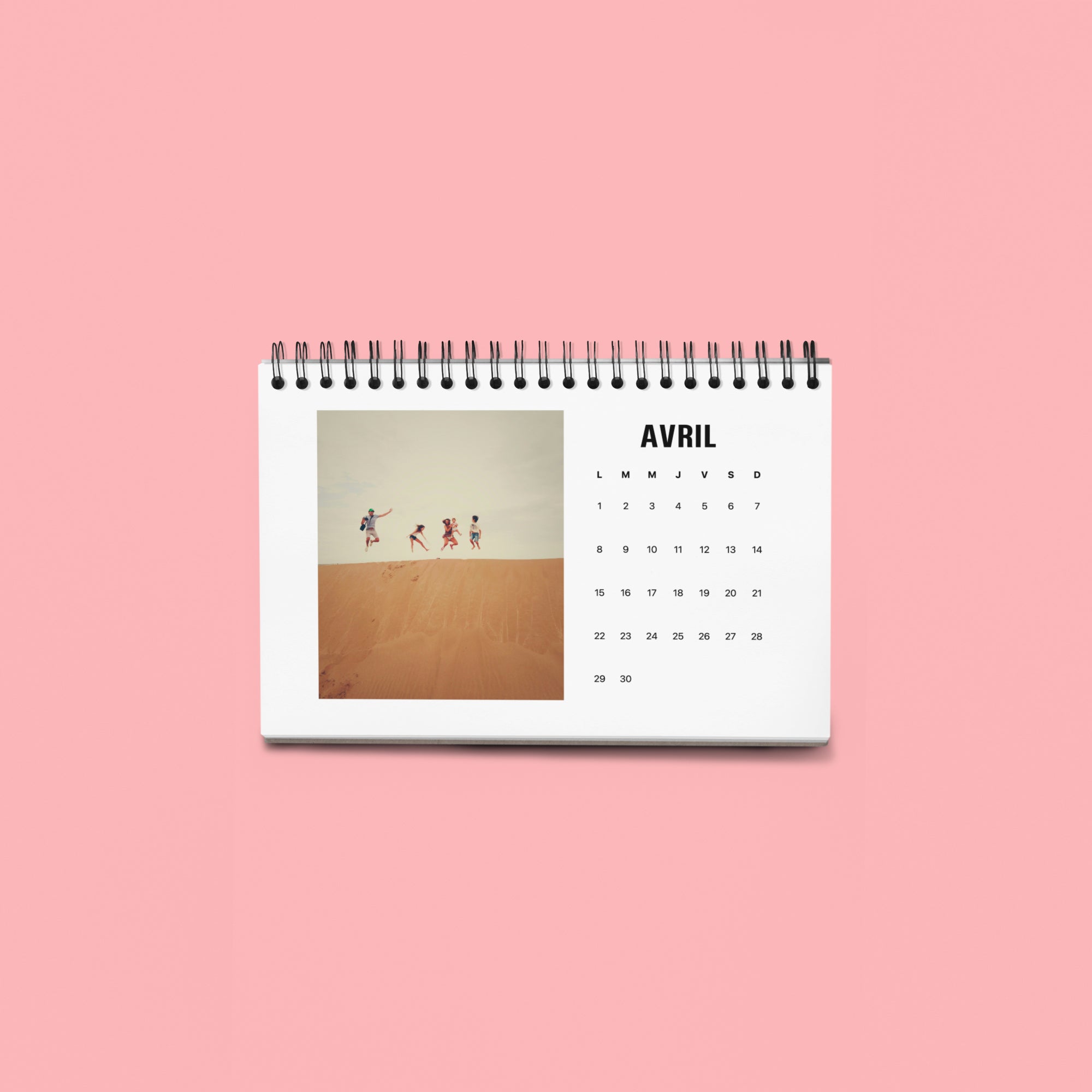 Easel calendar